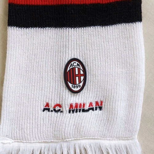 AC Milan scarf collectible double-knit used