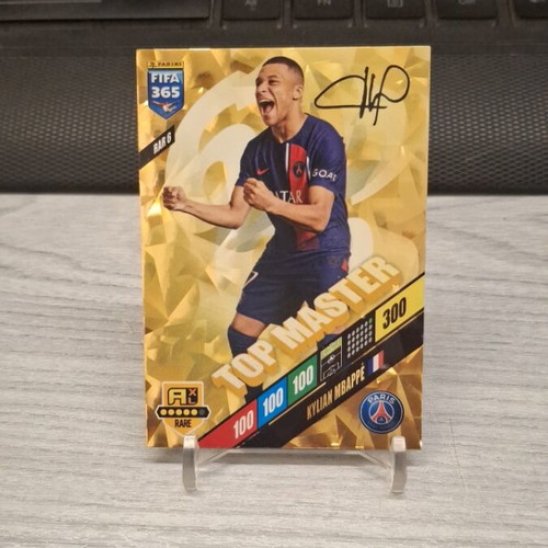 FIFA Adrenalyn 365 2024 Kylian Mbappe Top Master card new