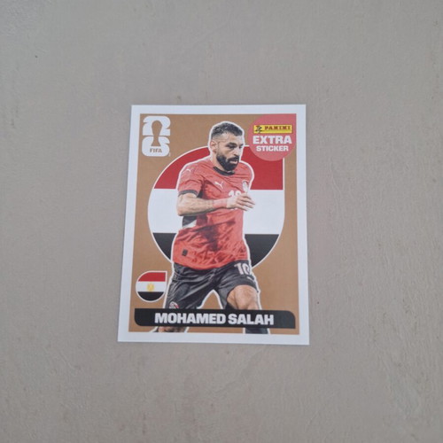 Panini World Cup Bronze Extra Sticker new, Salah