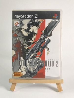 Metal Gear Solid 2 Sons of Liberty PS2 game used, complete set