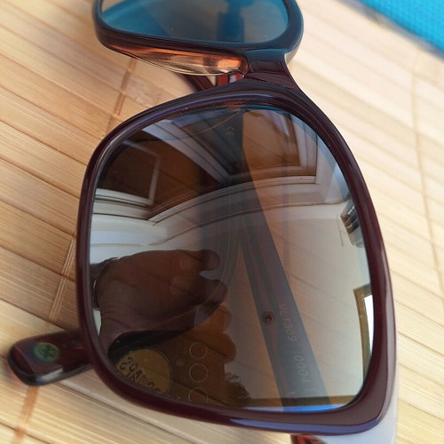 Vuarnet sunglasses used with brownlynx mineral lenses and spring hinges