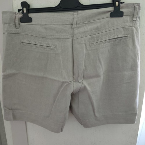 Esmara linen shorts used, beige, size XL
