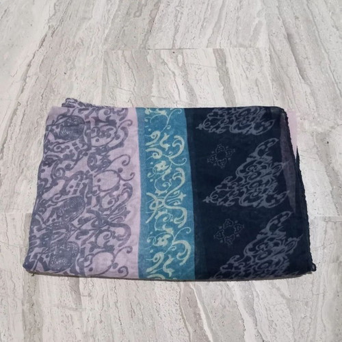 Scarf new colorful with patterns