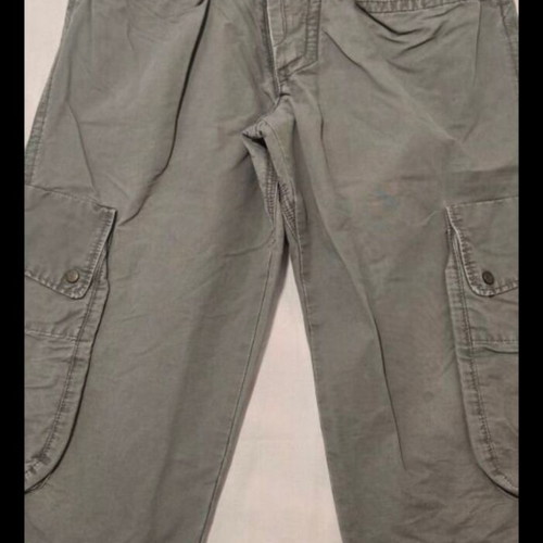 Armani Jeans long cargo bermuda shorts, khaki