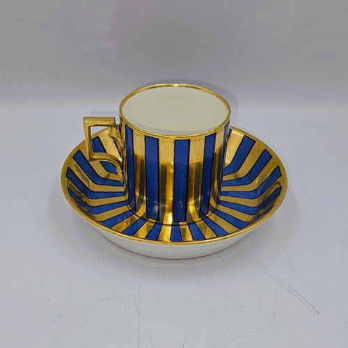 Imperial Vienna Sorgenthal Espresso Cup and Saucer like new (1790-1810)