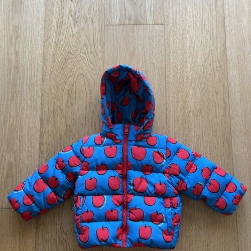 Stella Mc Cartney Kids baby jacket like new, detachable hood, fur lining