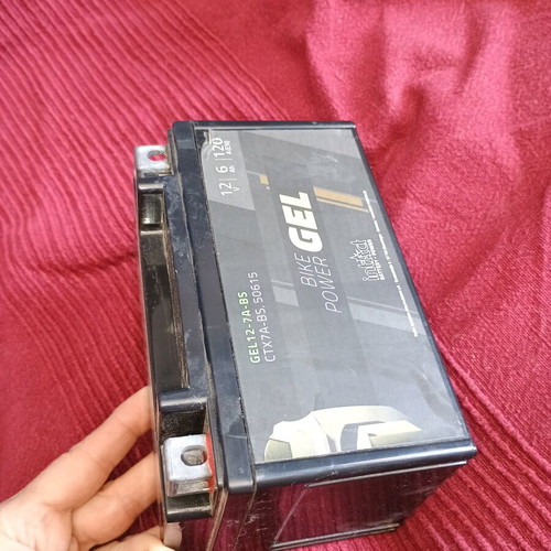 Μπαταρία μοτοσυκλέτας intAct Bike-Power GEL μεταχειρισμένη, μοντέλο GEL12-7A-BS