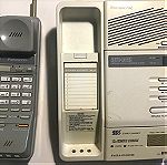  PANASONIC Ασυρματη Συσκευη Τηλεφωνου με Βαση και Τηλεφωνητη