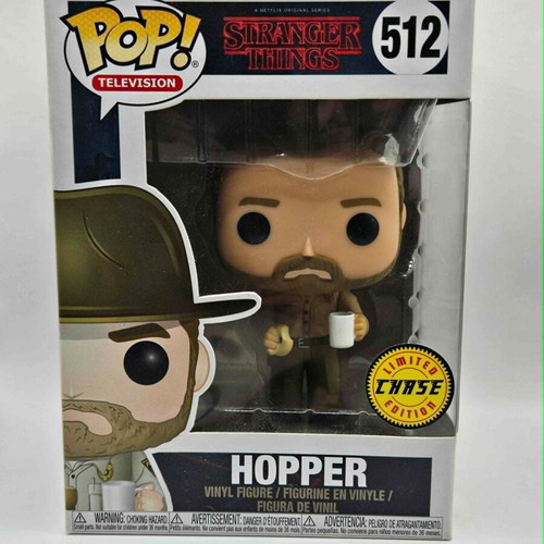 Funko Pop Stranger Things Hopper Chase No.512 used