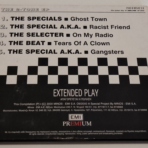 The 2 Tone EP CD used, Various, Pop + Rock