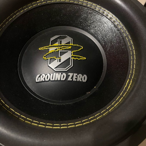 Ground Zero SPL Subwoofer GZRW 10XSPL 30 cm like new