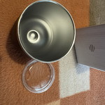 Stainless Steel Thermos Mug with Straw Holder 250ml New
