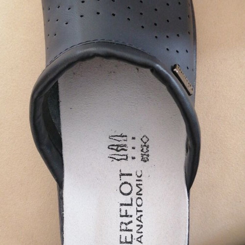Interflot Anatomic clogs size 39 new, blue leather