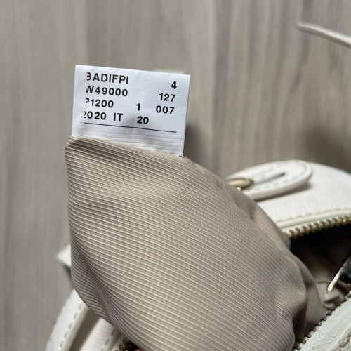Furla backpack used, beige with front accessory option