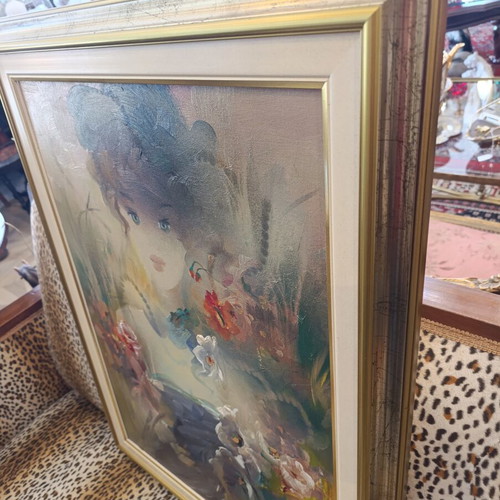 Oil painting by Fofi Mouratidou like new, romantic impressionism