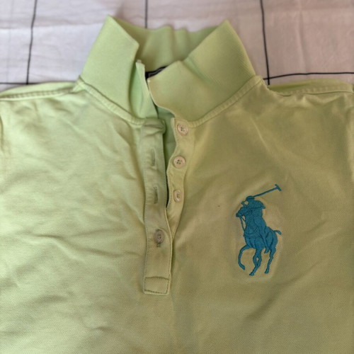 Polo Ralph Lauren lemon green shirt size M like new