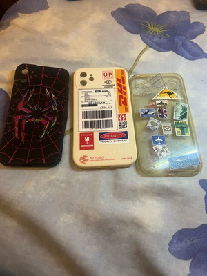 iPhone 11 cases new, set of 3 with unique designs