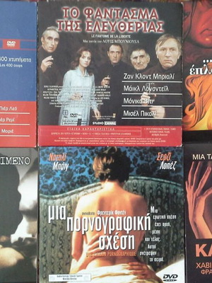 DVD movie collection like new, set of 6 films
