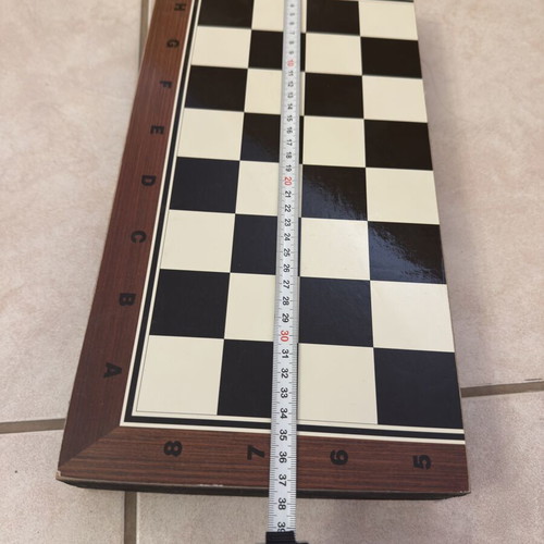 Backgammon and Chess 2 in 1 wooden game set new