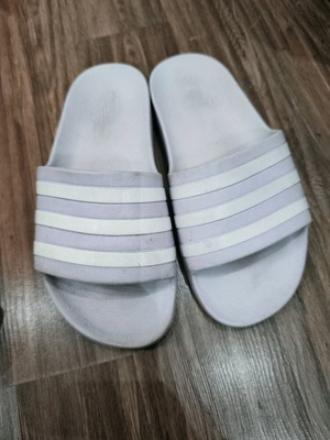 Adidas παντόφλες μεταχειρισμένες 37 λιλά