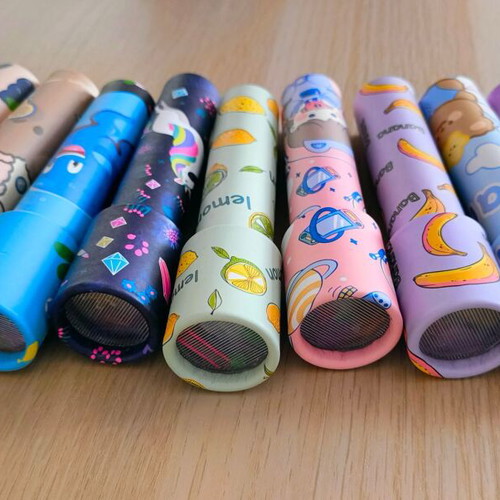 Kaleidoscopes new, set of 9 with various designs