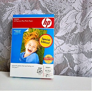 ΧΑΡΤΙ HP Premium Plus High gloss Photo Paper 10X15cm+ Canon VP-101 pack