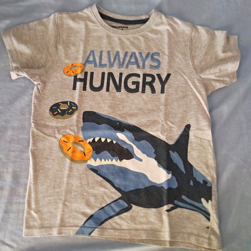 Summer pajamas for boy 8 years used, Energiers, gray