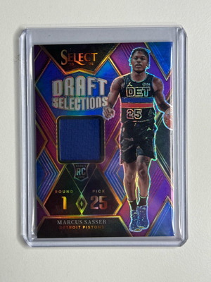 Κάρτα Marcus Sasser 2023-24 Panini Select Draft Selections Purple Prizm καινούργια