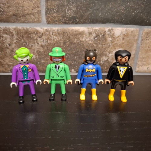 Φιγούρες DC Heroes Playmobil Kinder Surprise σετ