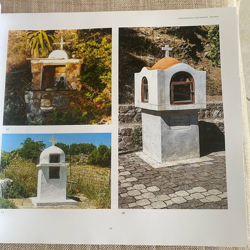 Book Eikonostasia of Crete new with historical and architectural analysis