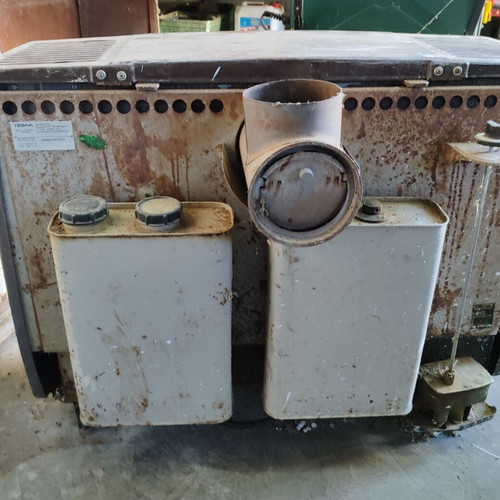 Coral 130 oil heater used, Greek made