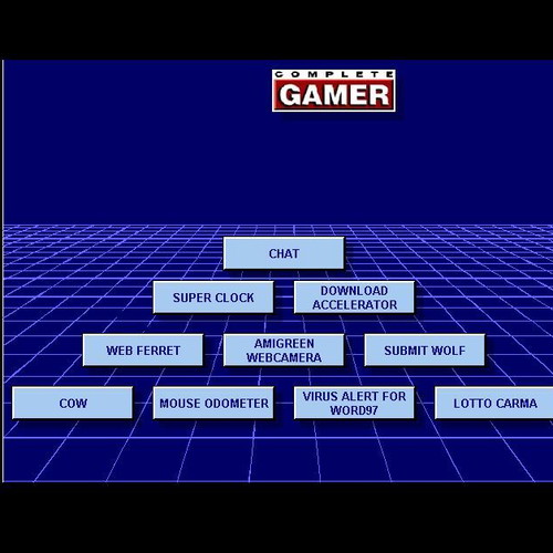 Complete Gamer 2.2 CD-ROM used with games and applications for PC