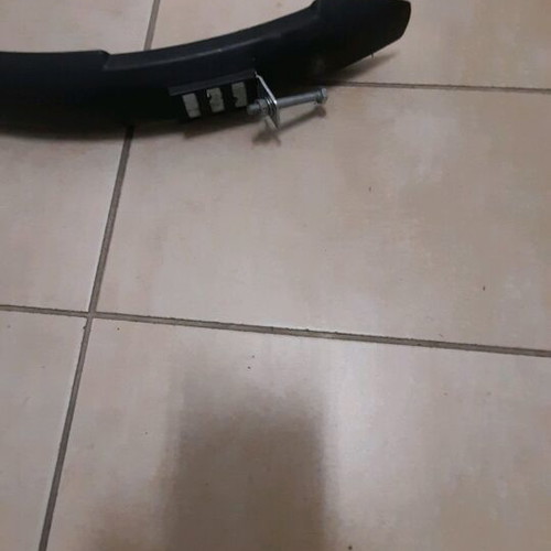 Plastic bicycle fenders used, durable protective mudguards