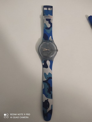 Swatch Silverscape 2016/17 Club Watch new, blue, 47mm