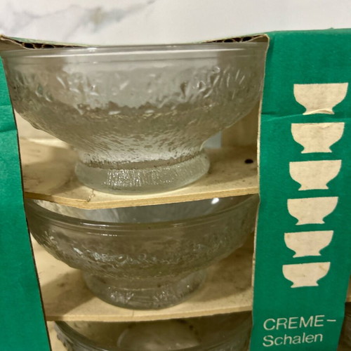 Beautiful glasses from German Democratic Republic new, originally packaged