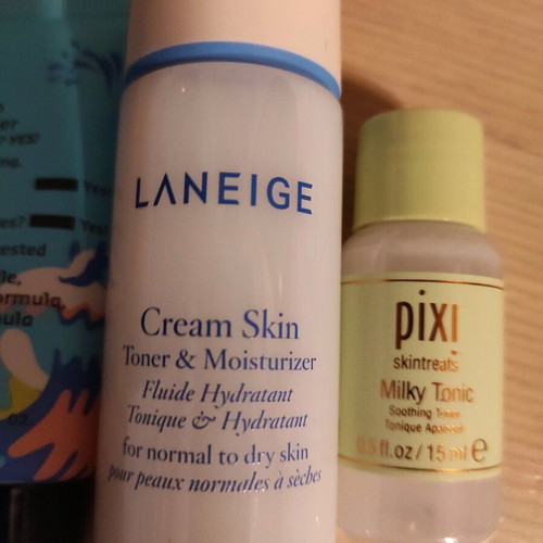 Cosmetic samples new, pack of 6 from Laneige, Pixi, Mac, Clinique