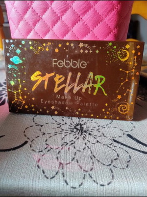 Febble Stellar Eyeshadow Palette with Mirror like new