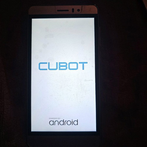 Cubot Smartphone used with second battery, functional but slow