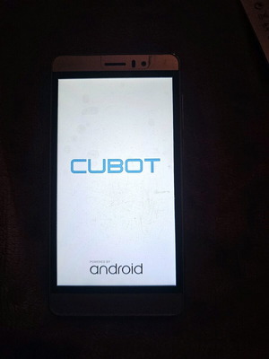 Cubot Smartphone used with second battery, functional but slow