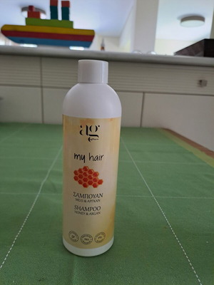 Shampoo with honey and argan 300ml new