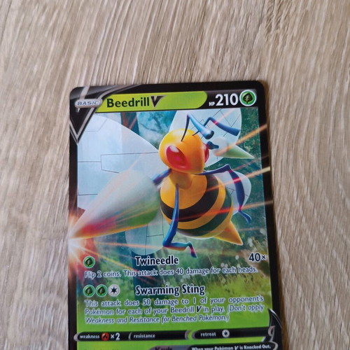 Beedrill V (ASR 001) Ultra Rare card new condition