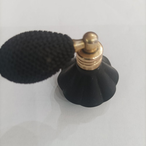 Mini black perfume bottle 10ml with vaporizer, new