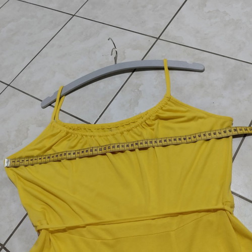 Esmara summer everyday dress, yellow, size L