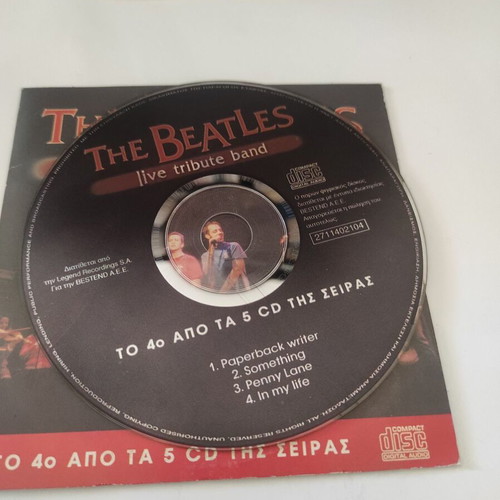The Beatles Live Tribute Band CD like new, rock