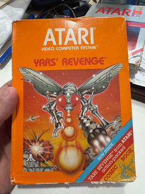 Atari game YARS’ REVENGE used, sealed and complete