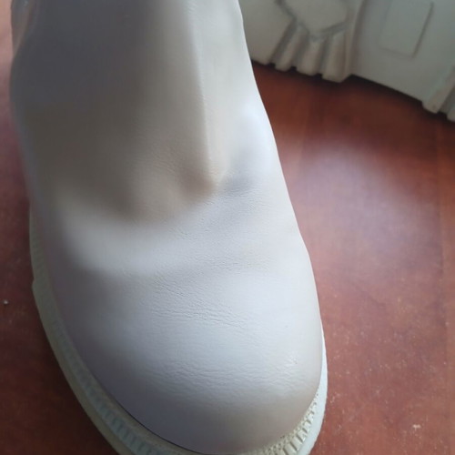 Ankle boots beige, used once, size 41