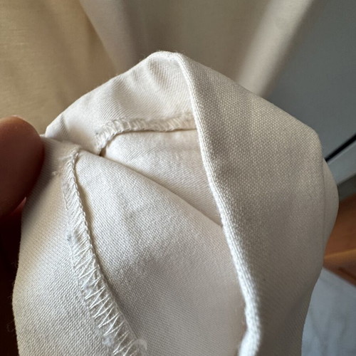 Sinsay summer pants used, beige, size XXS