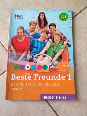 Beste Freunde 1 A1 German coursebook used with Greek audio