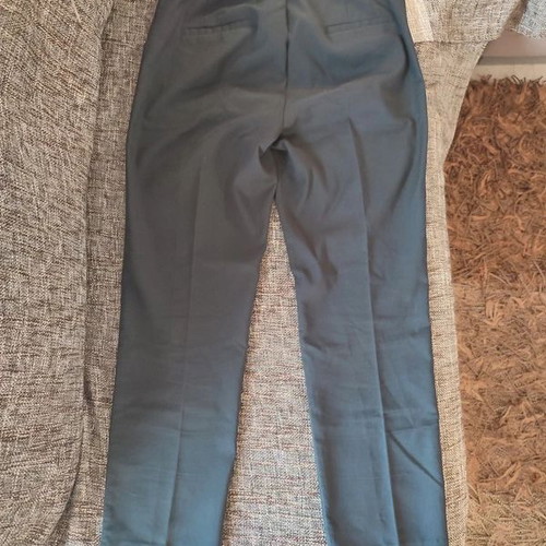 Zara Anthracite Fabric Pants Size L like new