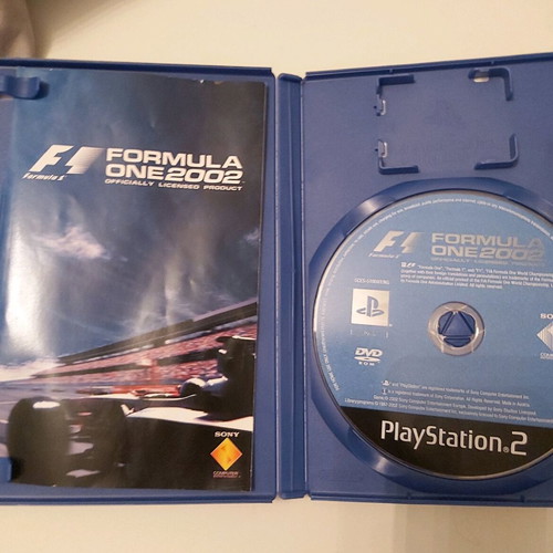 Formula One 2002 PlayStation 2 used, DVD has issues